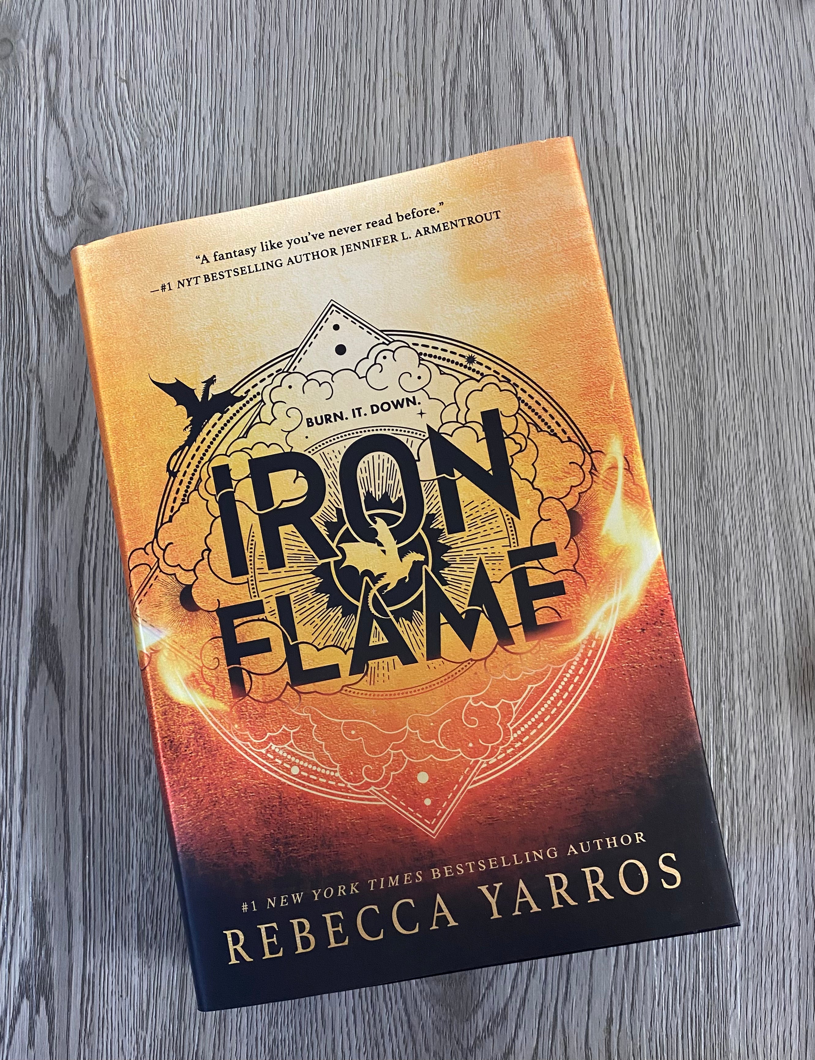 Iron Flame (The Empyrean #2) by Rebecca Yarros - Hardcover NEW ...