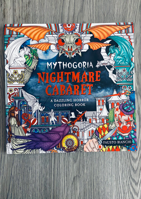 Colouring Book- Mythogoria: Nightmare Cabaret