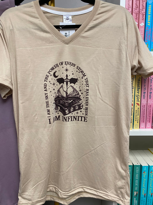 I am Infinite T-Shirt-Tan