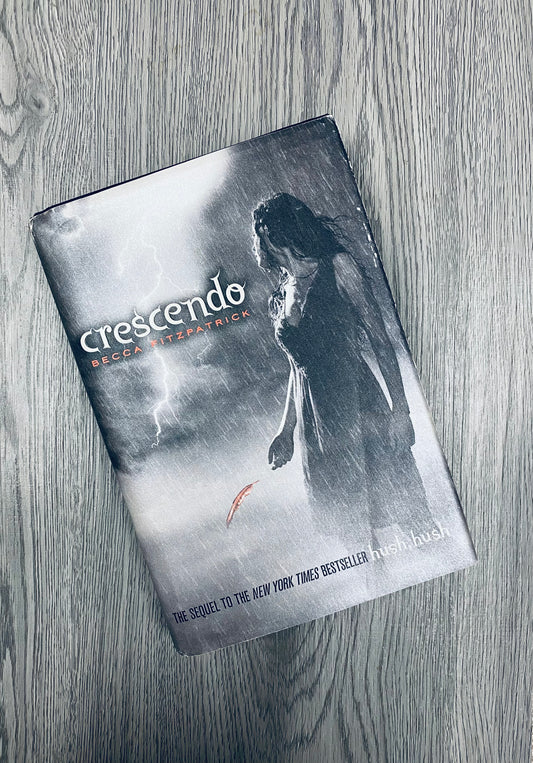 Crescendo (Hush, Hush #2) by Becca Fitzpatrick - Hardcover